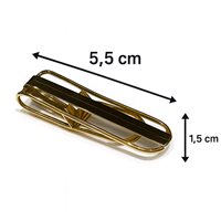 Money clip in Gold Cianfrone Gioielli FEOR-198